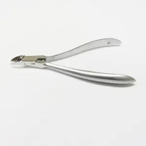 Suwada Stainless Steel V-373 Cuticle Clipper Matte Finish