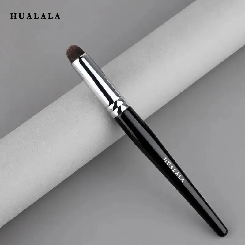 Tapered Concealer Brush Under Eye Mini Kabuki Makeup Brush | With Liquid Cream Powder Eyeshadow Cosmetics  Dense