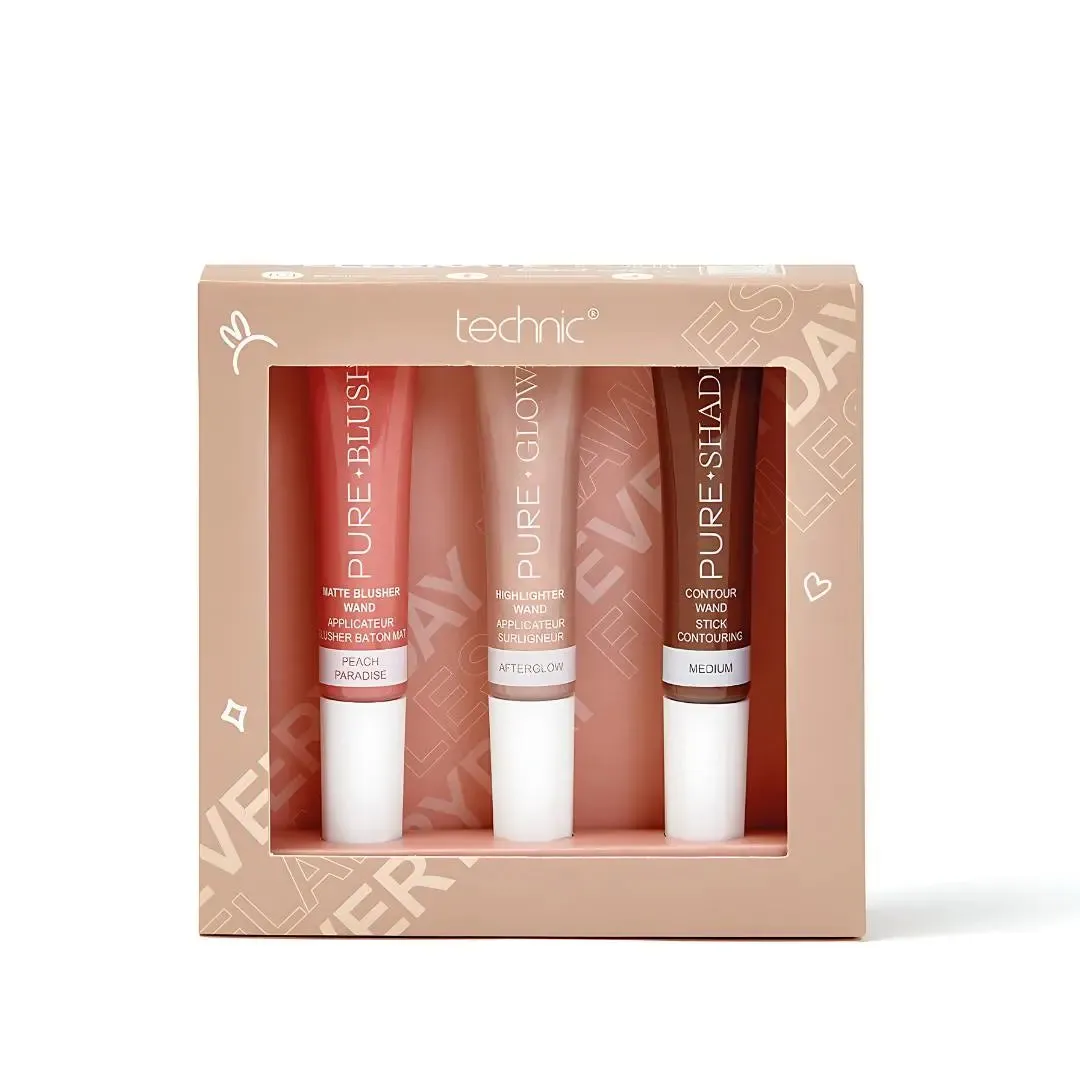 Technic Pure Glow Trio - Rouge, Highlighter & Contourstick