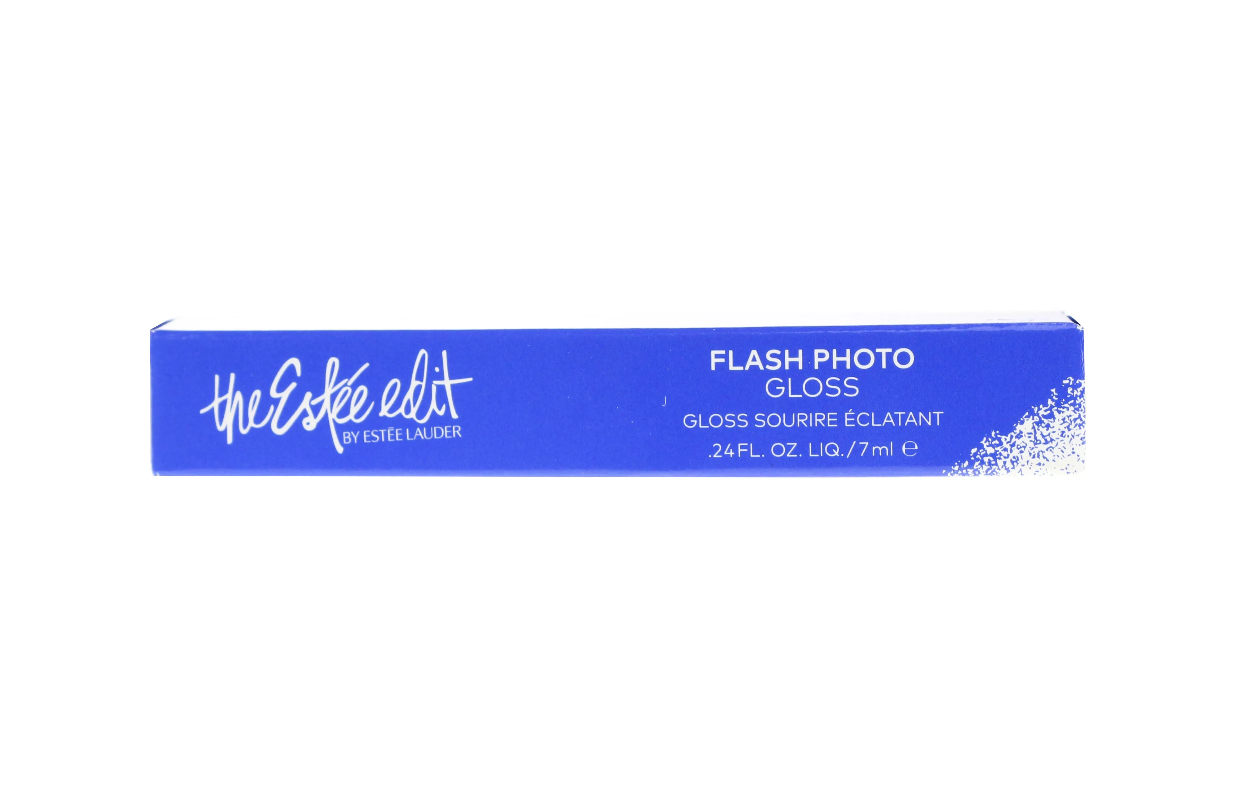 The Estee Edit Flash Photo Gloss '01 White Flash' 0.24Oz/7ml New In Box
