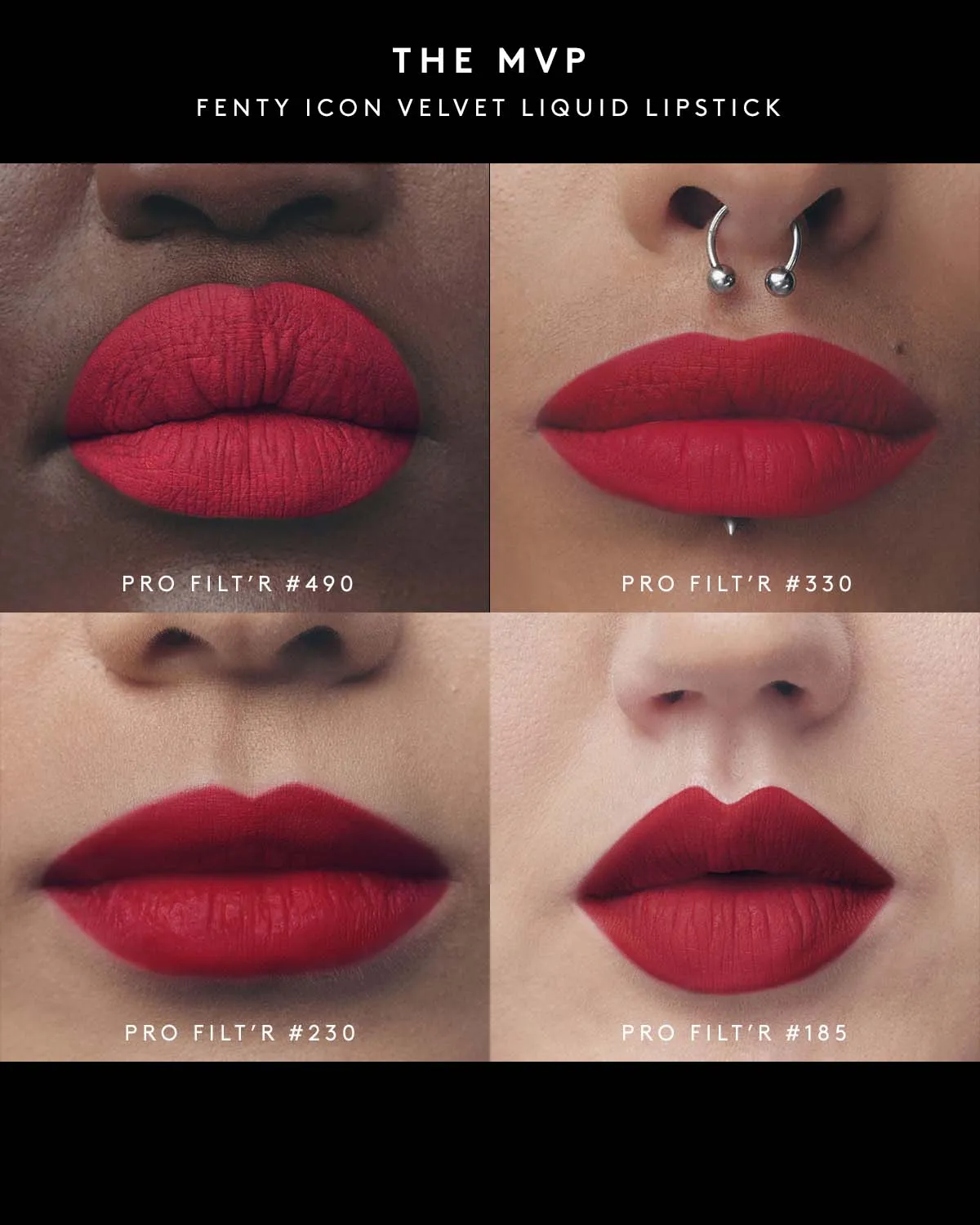 The MVP’S 3-Piece Fenty Icon Lipstick Bundle
