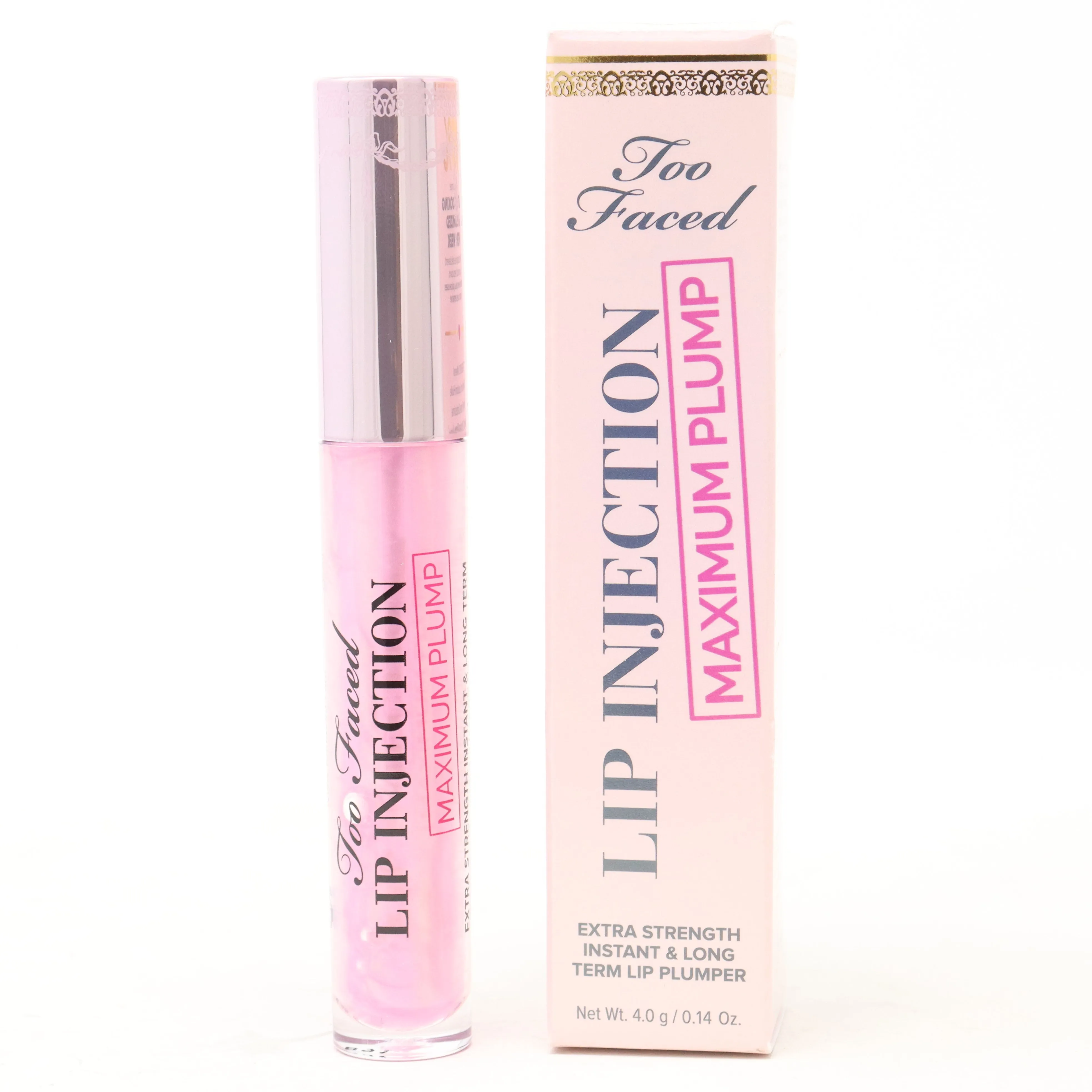 Too Faced Lip Injection Maximum Plump  0.14oz/4.0g New With Box