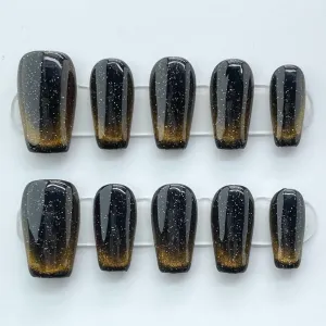 Two-toned black brown