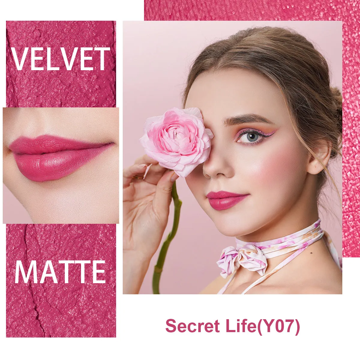 Velvet Matte Lipstick | Y07 Secret Life