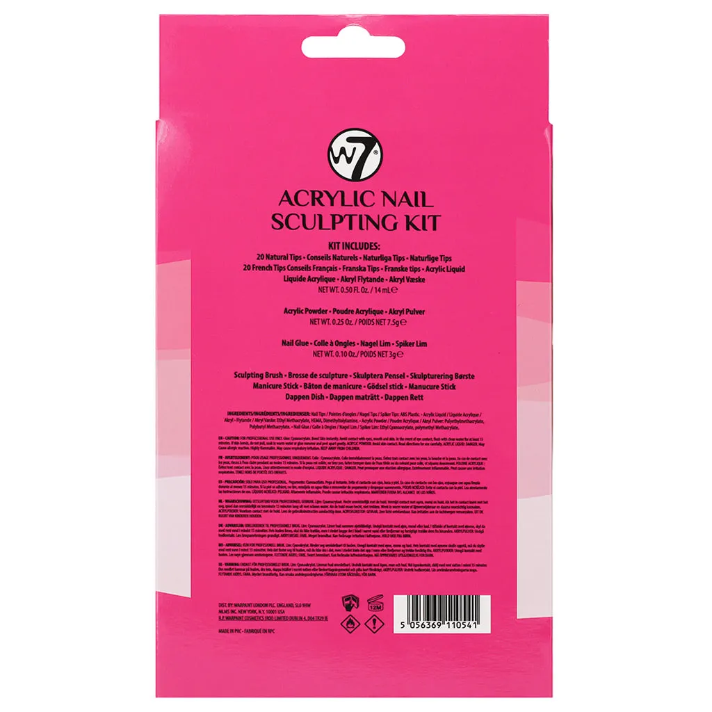 W7 Acrylic Nail Sculpting Kit