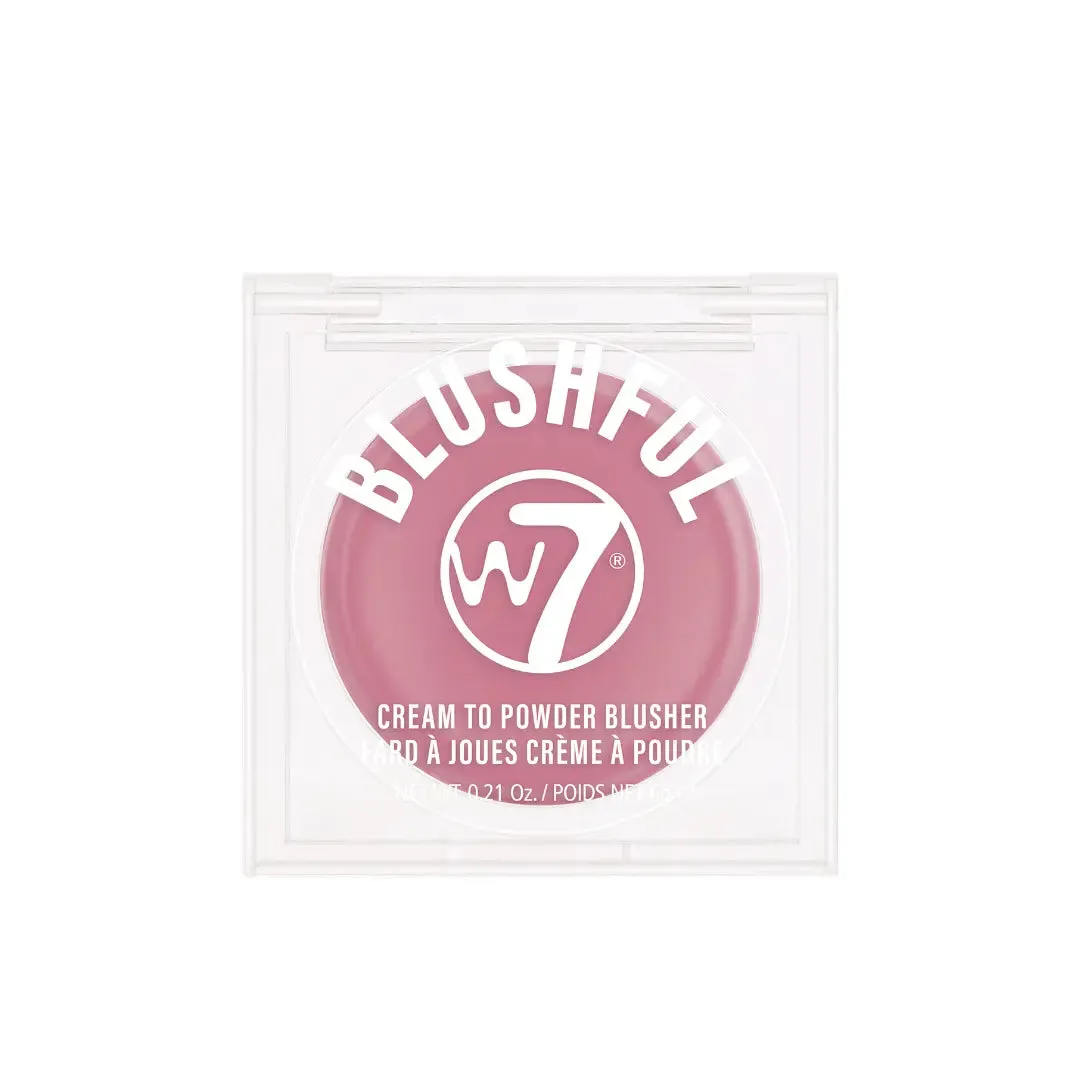 W7 Blushful Cream To Powder Blusher