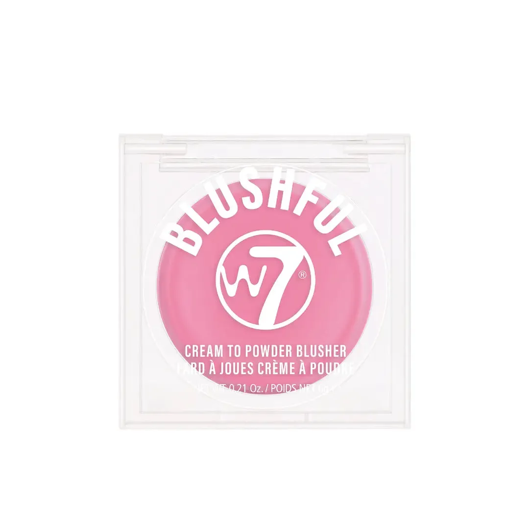 W7 Blushful Cream To Powder Blusher