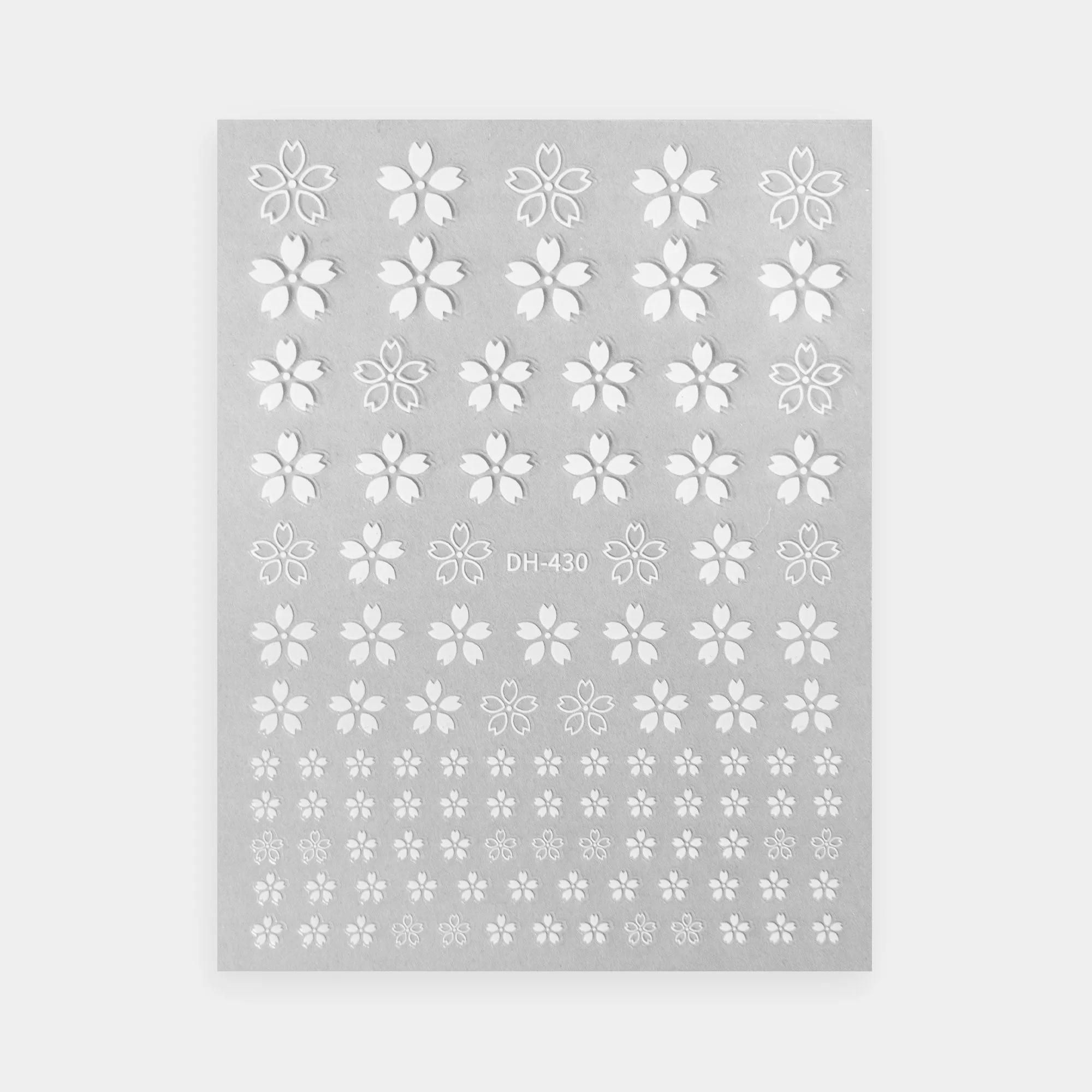White Magnolia Nail Stickers