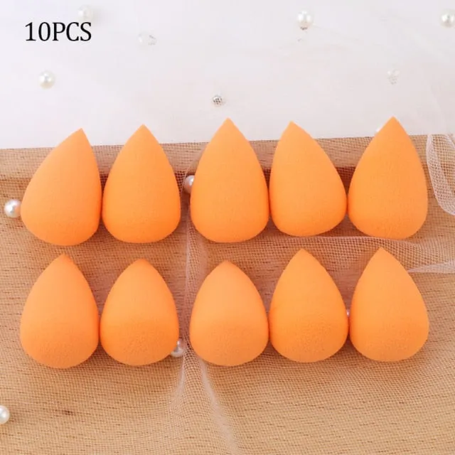 Wholesale Mini Makeup Sponge Water Drop Shape Makeup Soft Foundation puff Concealer Flawless Mixed cosmetic makeup sponge