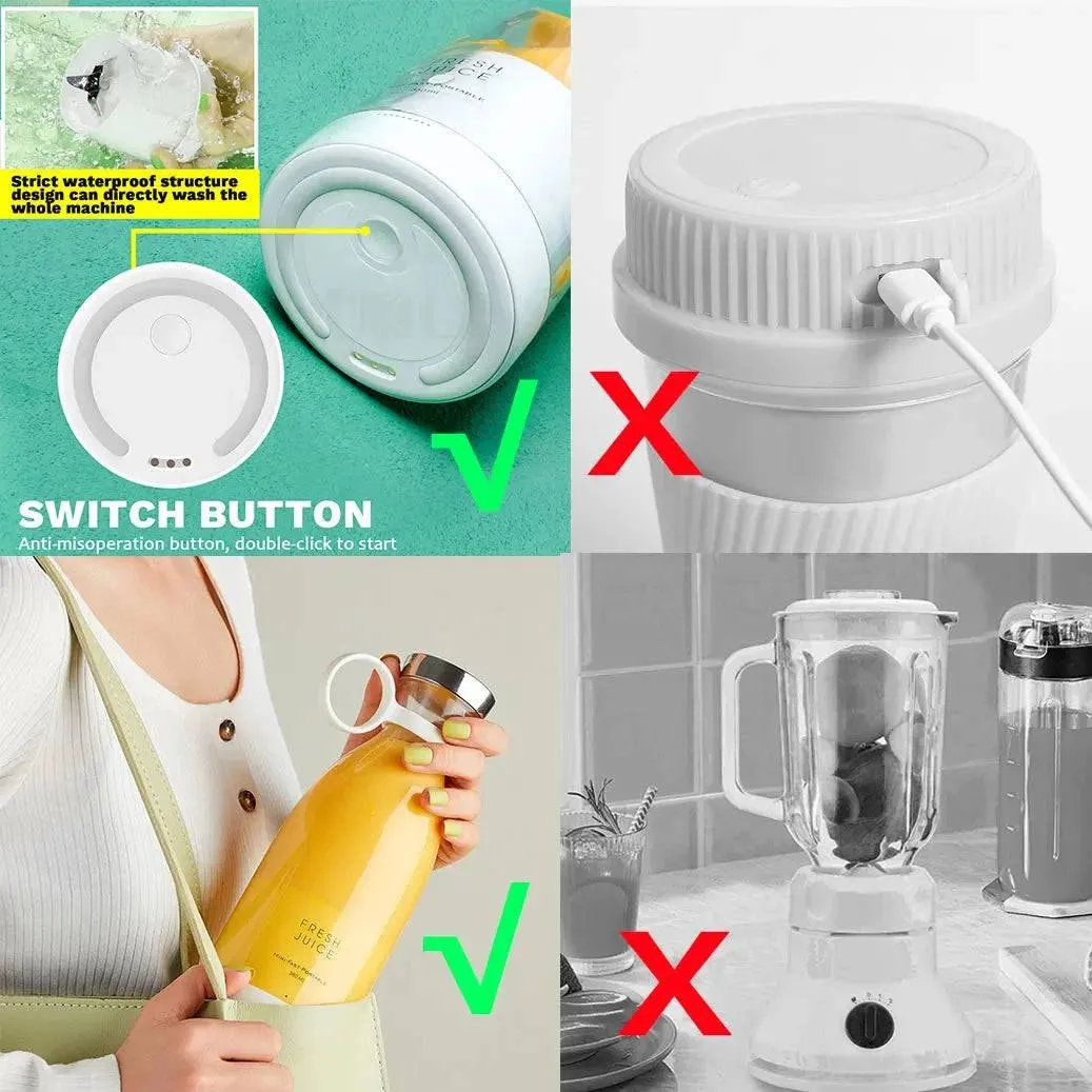 Wireless Portable Blender - Juice Maker & Mixer