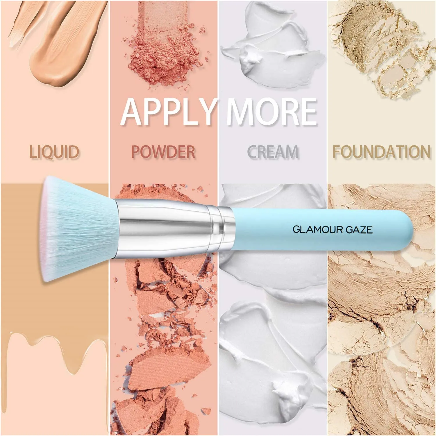 Wooden- Foundation Makeup Brush