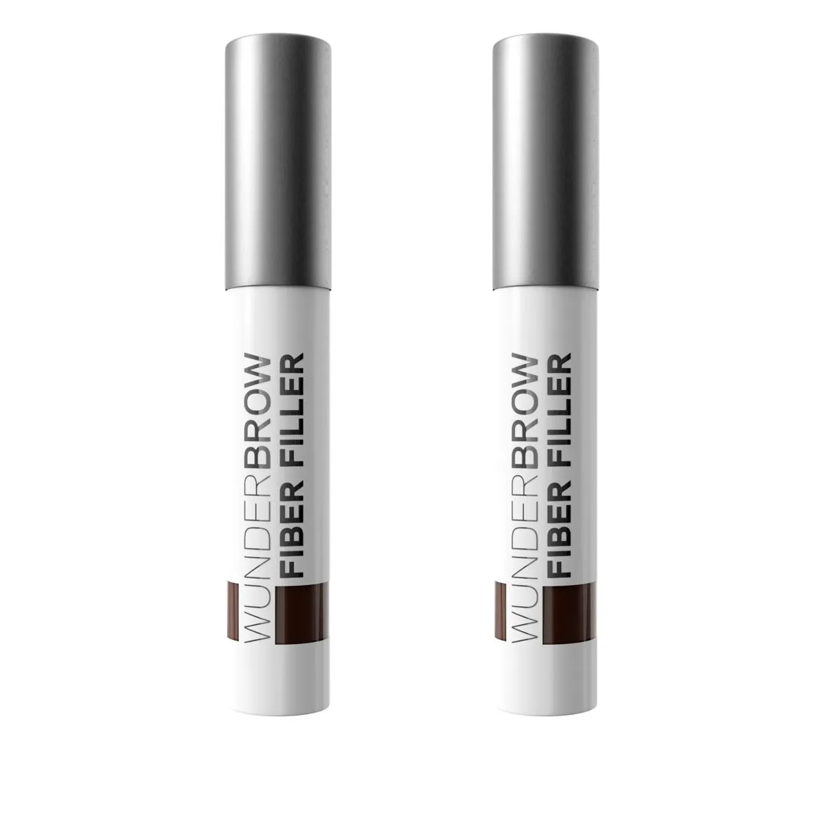 Wunder2 Wunderbrow Fiber Filler Brow Powder Duo - Auburn