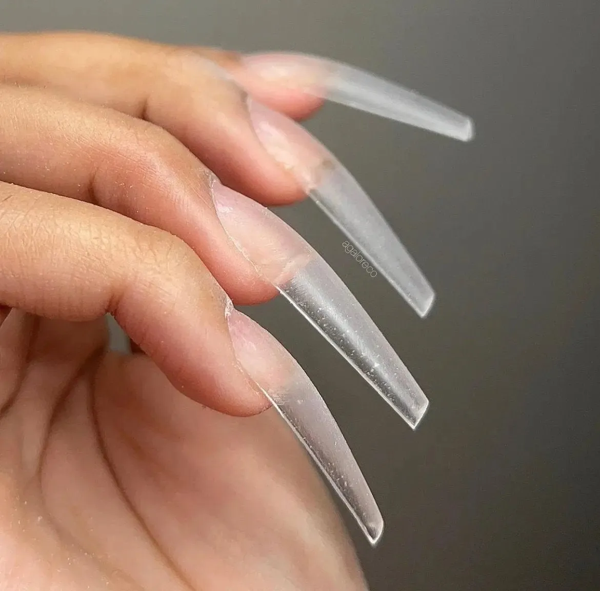 [XL] COFFIN | Gel Extension Tips | BAG