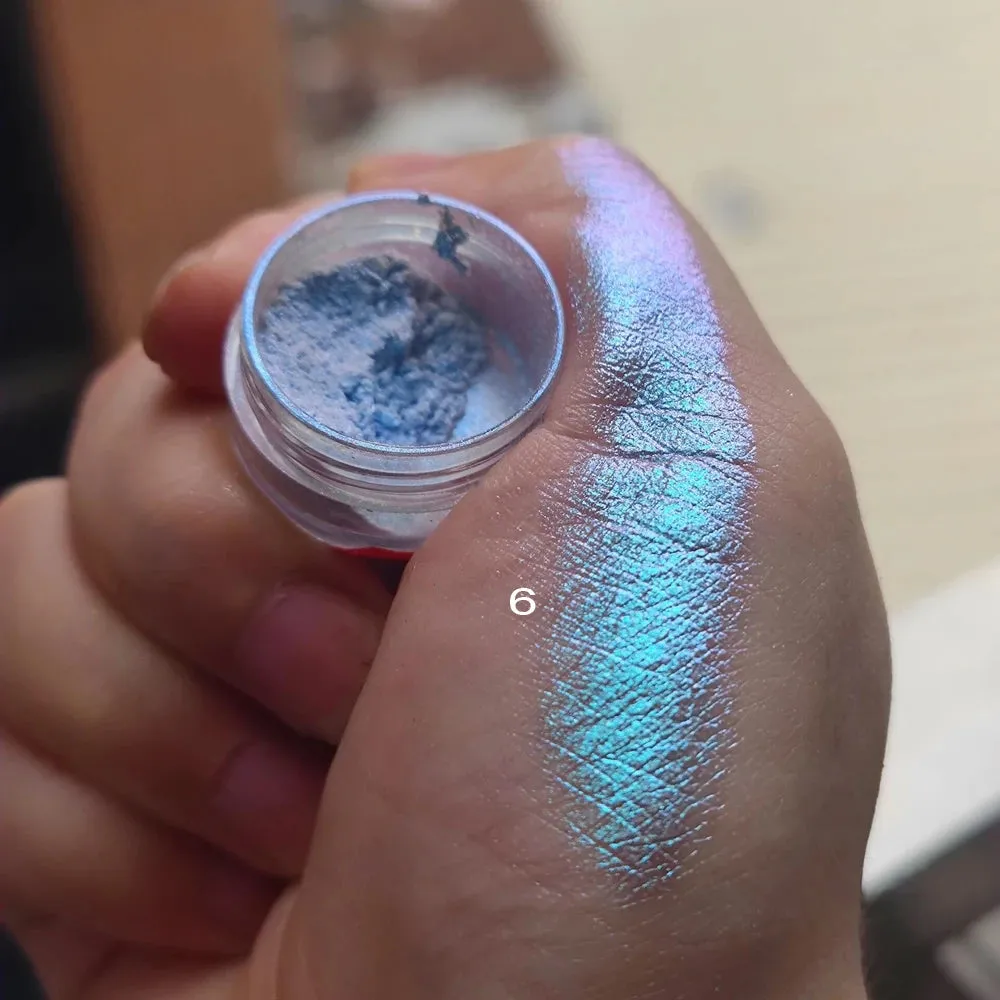 Yeknu 1 jar Chameleon Nail Flakes Irregular Aluminum Foil UV Gel Polish Nail Sequins Palliette Manicures Art Decoration Glitter Powder