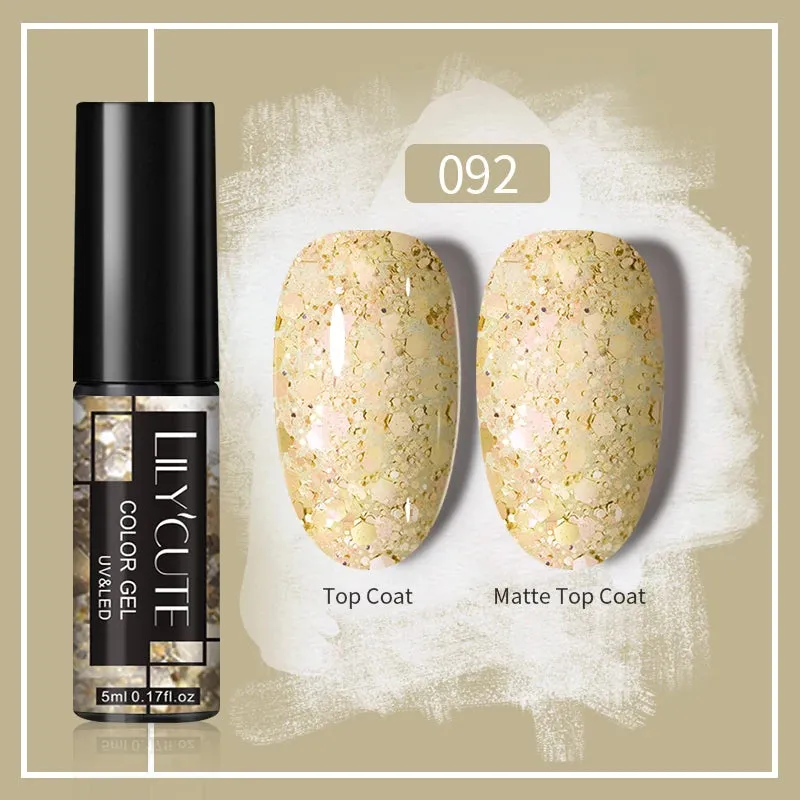Yeknu 5ML Auroras Cat Magnetic Line Gel Nail Polish Glimmer Fairy Line Painting Gel Semi Permanent UV Gel Nail Art Manicure