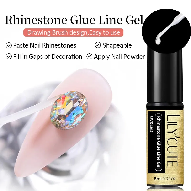 Yeknu 5ML Auroras Cat Magnetic Line Gel Nail Polish Glimmer Fairy Line Painting Gel Semi Permanent UV Gel Nail Art Manicure