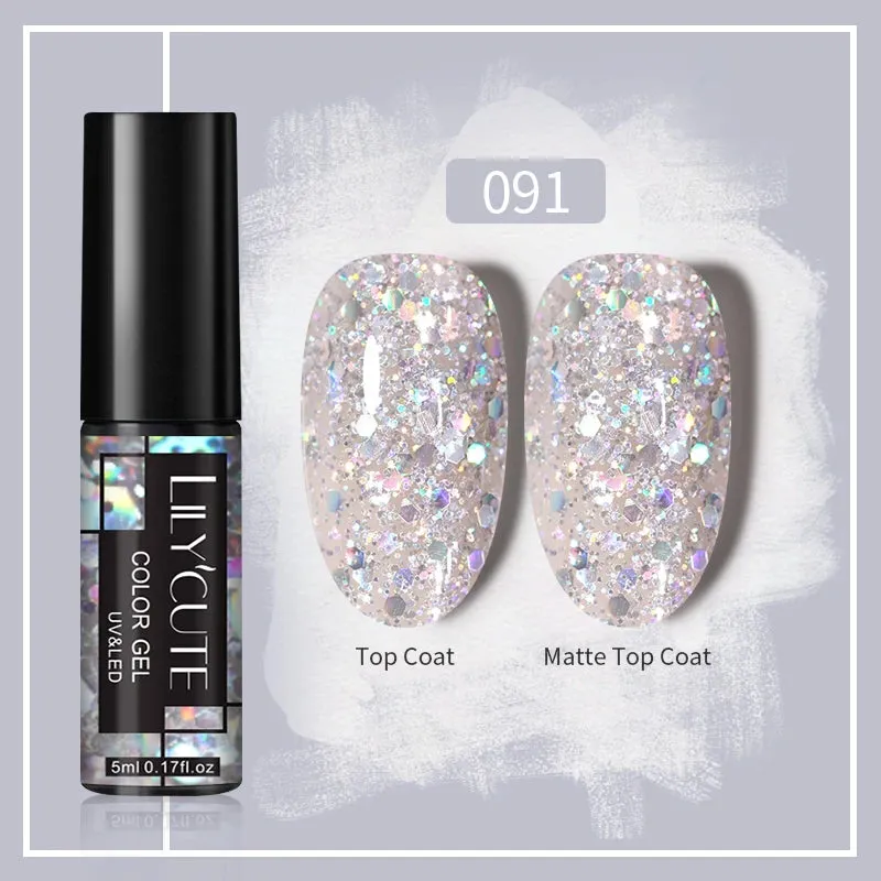 Yeknu 5ML Auroras Cat Magnetic Line Gel Nail Polish Glimmer Fairy Line Painting Gel Semi Permanent UV Gel Nail Art Manicure