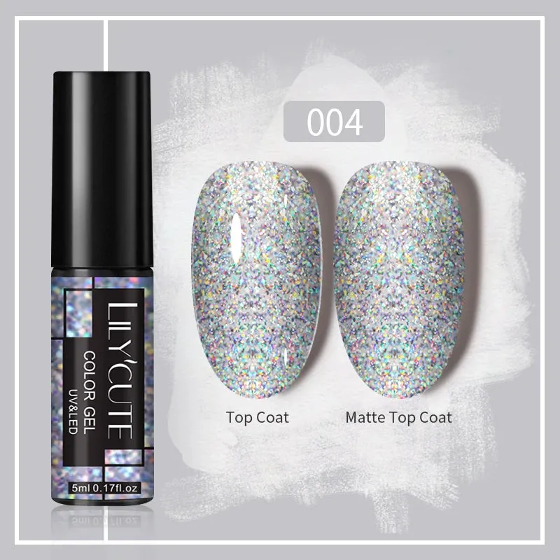 Yeknu 5ML Auroras Cat Magnetic Line Gel Nail Polish Glimmer Fairy Line Painting Gel Semi Permanent UV Gel Nail Art Manicure