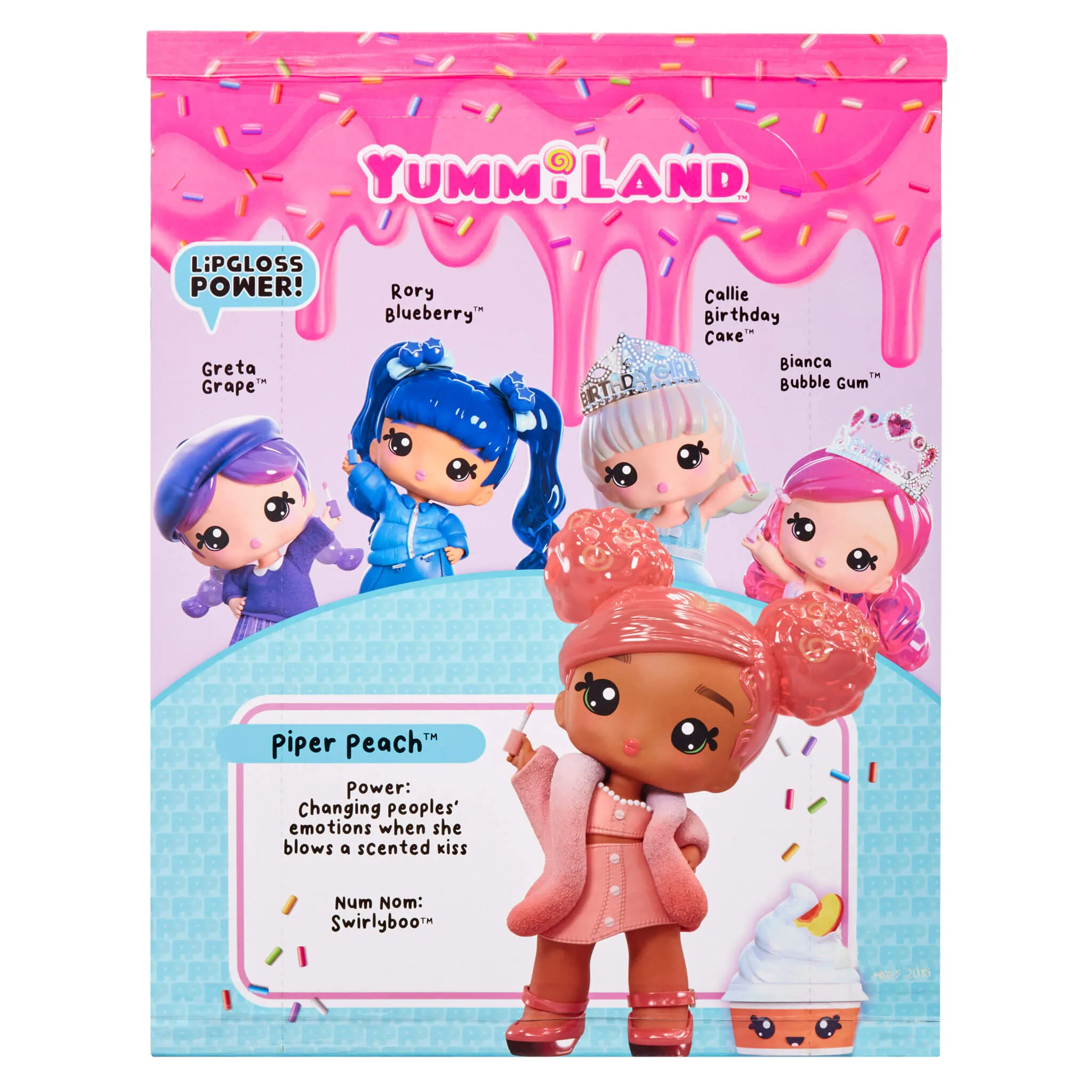 Yummiland Large Doll   Lipgloss Pet - Piper Peach