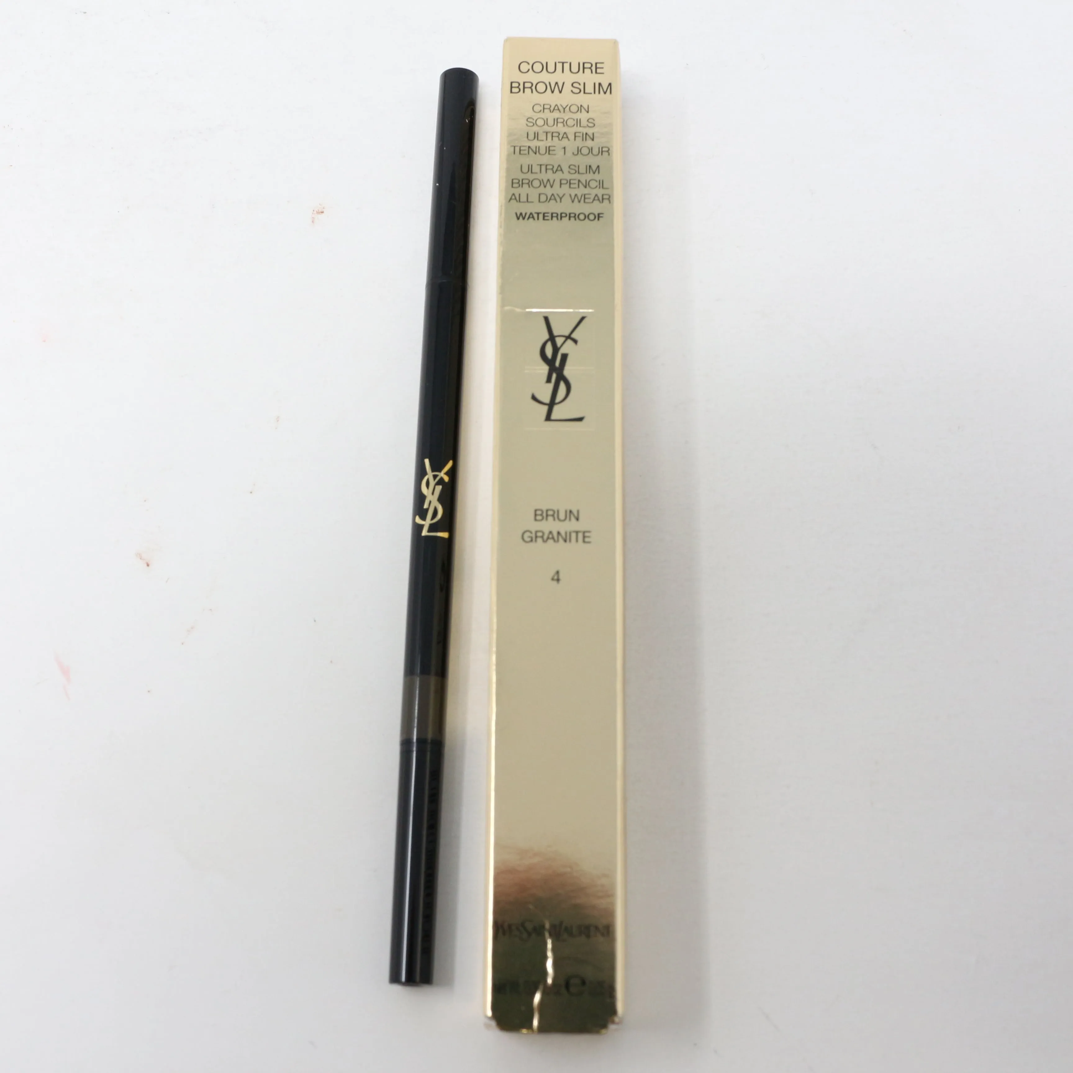 Yves Saint Laurent Couture Brow Slim Brow Pencil .0018oz 4 Brun Granite New