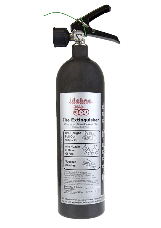 ZERO 360® - Gas Hand Held Extinguisher