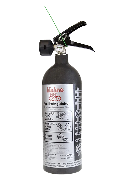 ZERO 360® - Gas Hand Held Extinguisher