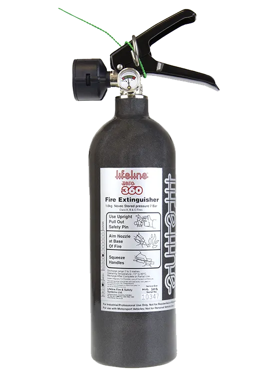 ZERO 360® - Gas Hand Held Extinguisher