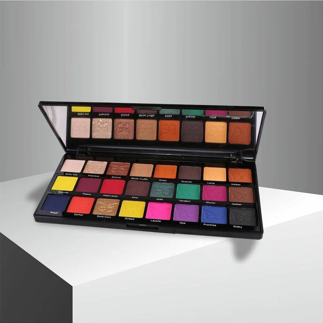 Zikel Lydia Stanley 24 Colours Eyeshadow Palette